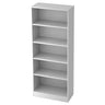 Étagère blanche SIGNA B 6000 avec cinq plateaux et une largeur de 80 cm de hjh OFFICE PRO