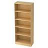 Étagère ouverte SIGNA B 6000 aspect bois d'érable avec cinq tablettes de hjh OFFICE PRO