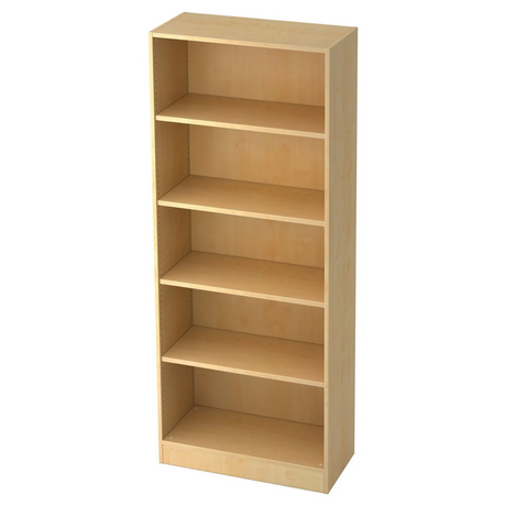 Étagère ouverte SIGNA B 6000 aspect bois d'érable avec cinq tablettes de hjh OFFICE PRO