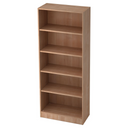 Étagère ouverte SIGNA B 6000 aspect noyer avec cinq tablettes de hjh OFFICE PRO