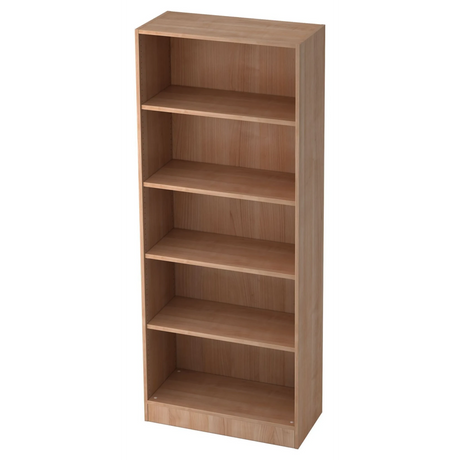 Étagère ouverte SIGNA B 6000 aspect noyer avec cinq tablettes de hjh OFFICE PRO