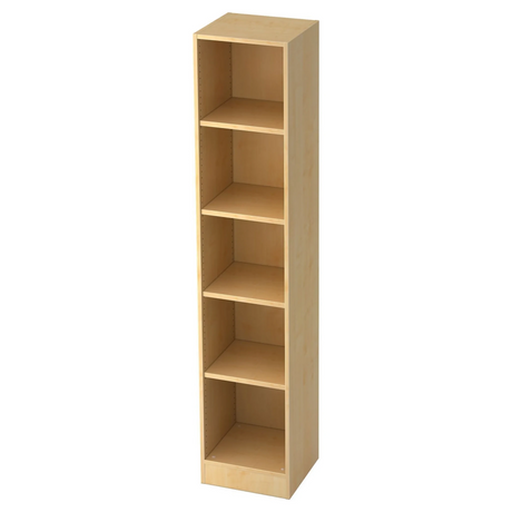 Étagère ouverte SIGNA B 6040 aspect érable clair avec quatre tablettes de hjh OFFICE PRO