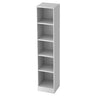 Étagère blanche SIGNA B 6040 avec quatre tablettes et une largeur de 40 cm de hjh OFFICE PRO