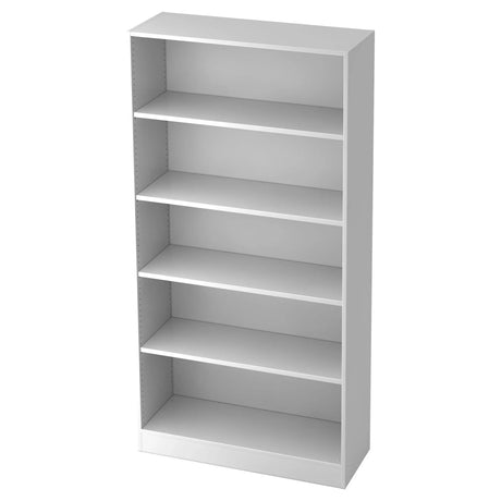 Étagère blanche SIGNA B 6400 avec cinq niches ouvertes de hjh OFFICE PRO