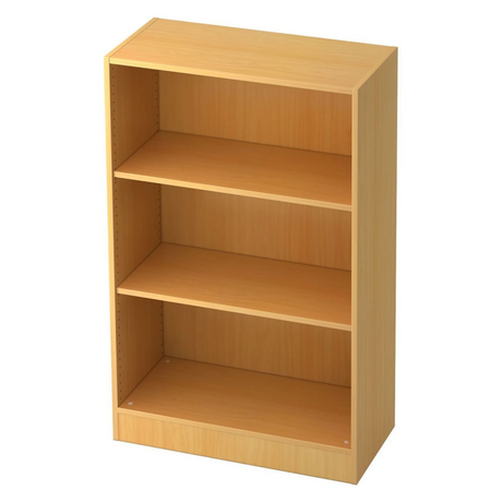 Étagère ouverte SIGNA B 6500 en hêtre avec trois tablettes de hjh OFFICE PRO