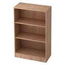 Étagère SIGNA B 6500 aspect noyer avec trois tablettes de hjh OFFICE PRO