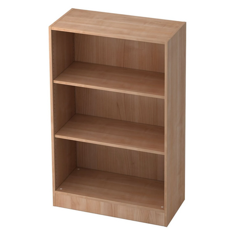 Étagère SIGNA B 6500 aspect noyer avec trois tablettes de hjh OFFICE PRO