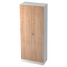 Armoire SIGNA K 6100 SG avec caisson blanc et façades aspect noyer de hjh OFFICE PRO