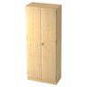 Armoire à archives à deux portes SIGNA K 6200 SG effet érable clair avec une poignée centrale de hjh OFFICE PRO