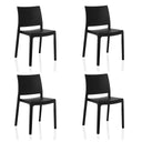 T37 V 4 | Lot de 4 - Chaise d'extérieur 