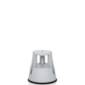 Tabouret marchepied TIO-M I gris clair de forme conique avec bord antidérapant de hjh OFFICE