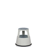 Tabouret marchepied TIO-M II gris clair avec surfaces antidérapantes et anneau de base noir de hjh OFFICE