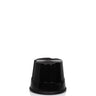 Tabouret marchepied TIO-S noir avec plateau antidérapant et forme conique de hjh OFFICE
