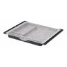Organisateur de tiroir en feutre gris chiné UCF1 avec bordure noire de hjh OFFICE PRO