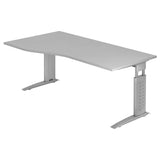 UNDA 18 S | 180x100 | Bureau réglable en hauteur 
