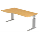 UNDA 18 S | 180x100 | Bureau réglable en hauteur 