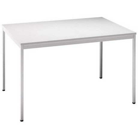 Bureau VEKTOR 5 avec plateau gris et structure grise de hjh OFFICE PRO