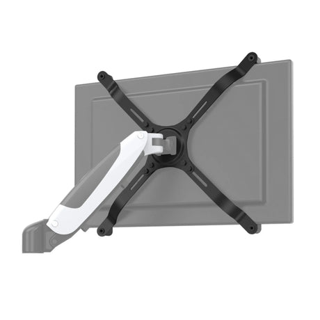 Fixation pour écran VM-A4 avec kit d'adaptateurs noirs pour fixation sur un écran de hjh OFFICE