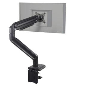 Fixation pour écran noire VM-MG1S avec bras articulé et fixation de bureau de hjh OFFICE