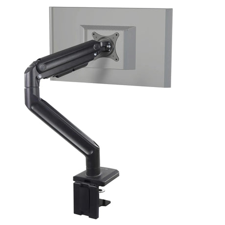 Fixation pour écran noire VM-MG1S avec bras articulé et fixation de bureau de hjh OFFICE
