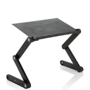 Bureau assis-debout VM-SA II en noir avec surface perforée et cadre réglable de hjh OFFICE