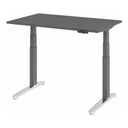 Bureau à hauteur réglable électriquement XBHM 12 GC en graphite avec affichage numérique de hjh OFFICE PRO