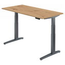 XBHM 16 GG | 160x80 | Schreibtisch elektrisch höhenverstellbar - buerostuhl24