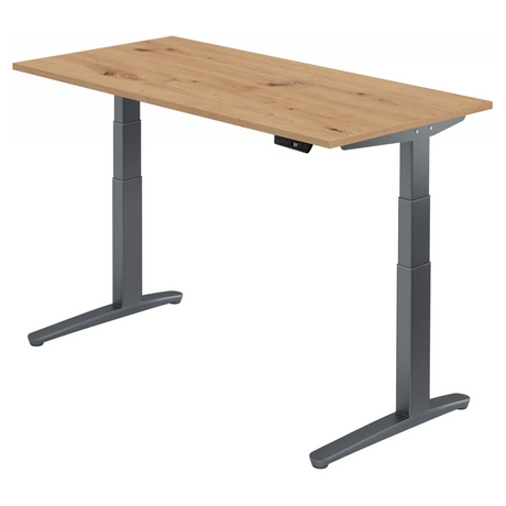 XBHM 16 GG | 160x80 | Schreibtisch elektrisch höhenverstellbar - buerostuhl24