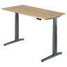 XBHM 16 GG | 160x80 | Schreibtisch elektrisch höhenverstellbar - buerostuhl24