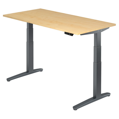 XBHM 16 GG | 160x80 | Schreibtisch elektrisch höhenverstellbar - buerostuhl24
