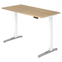 XBHM 16 WC | 160x80 | Schreibtisch elektrisch höhenverstellbar - buerostuhl24