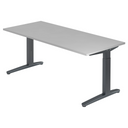 XTRA XB 19 GG | 180x80 | Schreibtisch höhenverstellbar - buerostuhl24