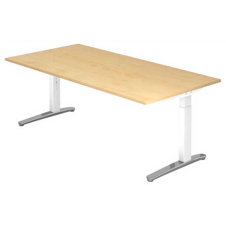 XTRA XB 2E WC | 200x100 | Schreibtisch höhenverstellbar - buerostuhl24