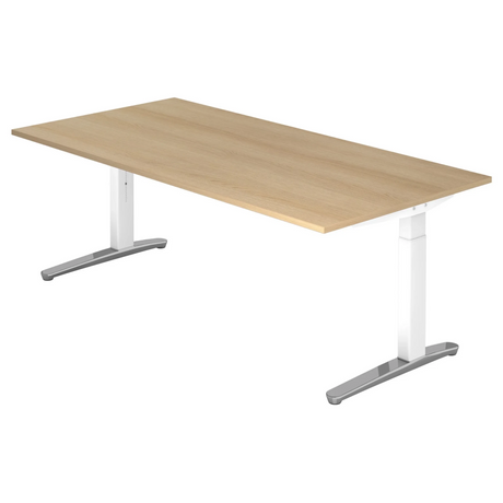 XTRA XB 2E WC | 200x100 | Schreibtisch höhenverstellbar - buerostuhl24