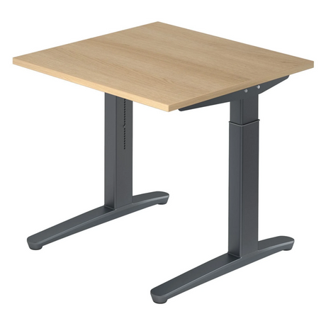 XTRA XB 8 GG | 80x80 | Schreibtisch höhenverstellbar - buerostuhl24