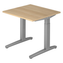 XTRA XB 8 SS | 80x80 | Schreibtisch höhenverstellbar - buerostuhl24