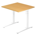 XTRA XB 8 WW | 80x80 | Schreibtisch höhenverstellbar - buerostuhl24
